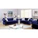 Jolanda Chair Blue & Grey - Inland Furniture (San Bernardino, CA)