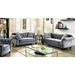 Jolanda Chair Blue & Grey - Inland Furniture (San Bernardino, CA)