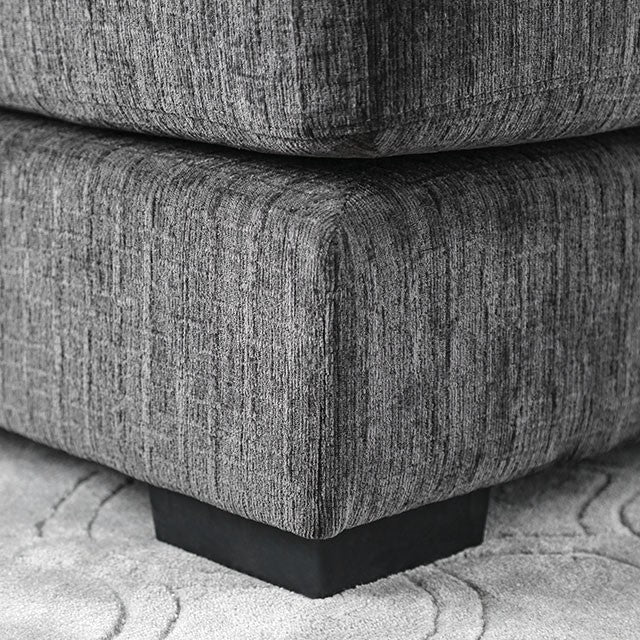 Kaylee U-Sectional w/ Right Chaise - Inland Furniture (San Bernardino, CA)