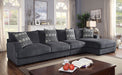 Kaylee Large L-Sectional w/ Right Chaise - Inland Furniture (San Bernardino, CA)