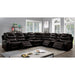 Mariah Power Sectional Brown - Inland Furniture (San Bernardino, CA)
