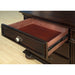 Syracuse Dark Walnut Dresser - Inland Furniture (San Bernardino, CA)