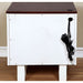 Meredith Night Stand w/ USB Outlet - Inland Furniture (San Bernardino, CA)