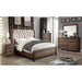 Hutchinson Rustic Natural Tone/Beige Cal.King Bed - Inland Furniture (San Bernardino, CA)
