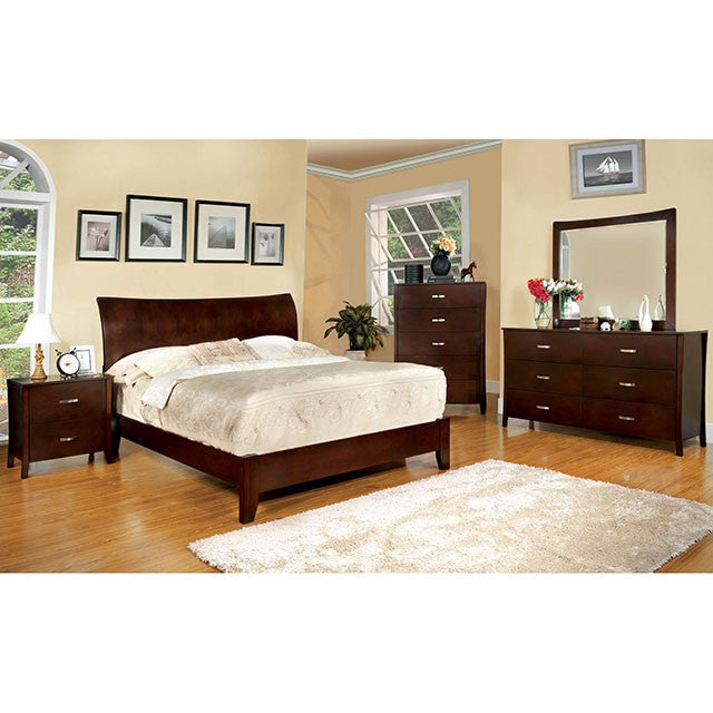 Midland Bed Cherry - Inland Furniture (San Bernardino, CA)