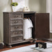 Lysandra Armoire Brown - Inland Furniture (San Bernardino, CA)