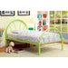 Rainbow Full Bed Black, White, Silver, Black, & Green - Inland Furniture (San Bernardino, CA)