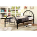 Rainbow Full Bed Black, White, Silver, Black, & Green - Inland Furniture (San Bernardino, CA)