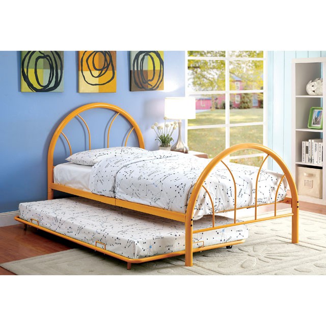 Rainbow Full Bed Black, White, Silver, Black, & Green - Inland Furniture (San Bernardino, CA)