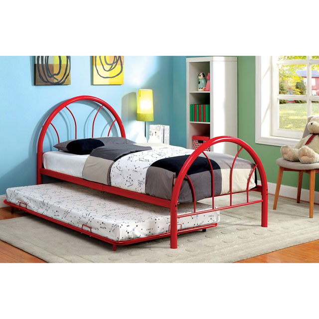 Rainbow Full Bed Black, White, Silver, Black, & Green - Inland Furniture (San Bernardino, CA)