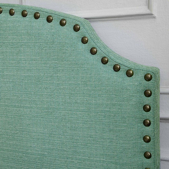 Hasselt King Headboard Green - Inland Furniture (San Bernardino, CA)