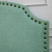 Hasselt King Headboard Green - Inland Furniture (San Bernardino, CA)