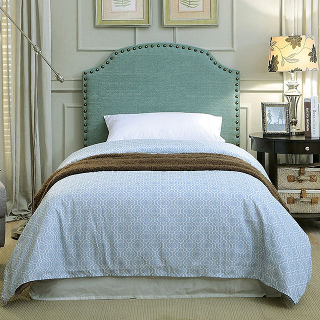 Hasselt King Headboard Green - Inland Furniture (San Bernardino, CA)