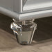 Maddie Bed White & Silver - Inland Furniture (San Bernardino, CA)