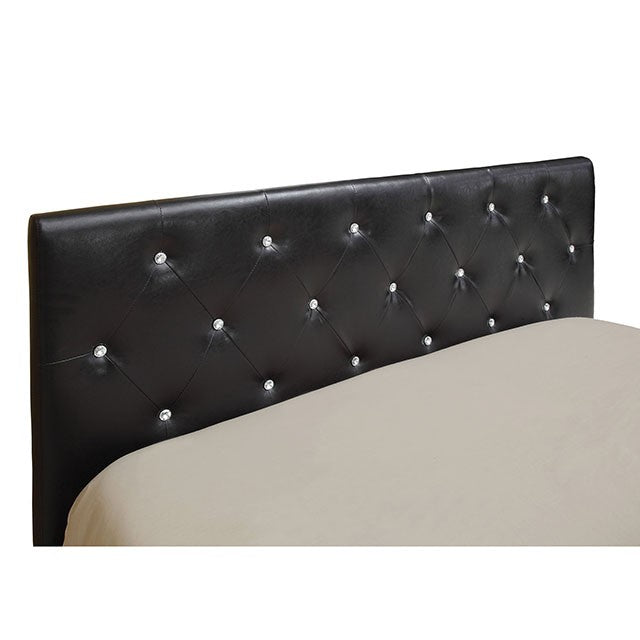 Velen Bed Black & White - Inland Furniture (San Bernardino, CA)