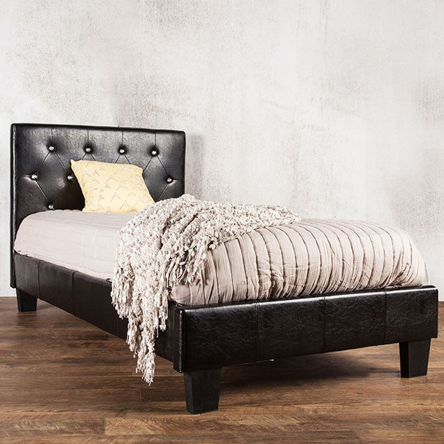 Velen Bed Black & White - Inland Furniture (San Bernardino, CA)