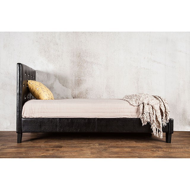 Velen Bed Black & White - Inland Furniture (San Bernardino, CA)