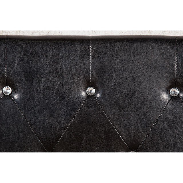 Velen Bed Black & White - Inland Furniture (San Bernardino, CA)
