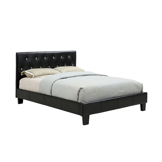 Velen Bed Black & White - Inland Furniture (San Bernardino, CA)