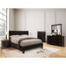 Velen Bed Black & White - Inland Furniture (San Bernardino, CA)