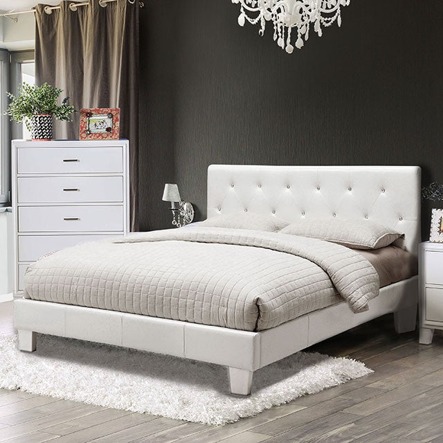 Velen Bed Black & White - Inland Furniture (San Bernardino, CA)