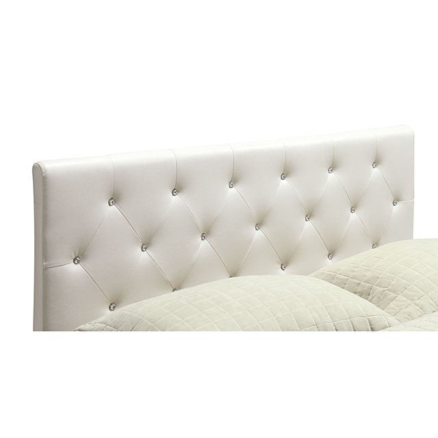 Velen Bed Black & White - Inland Furniture (San Bernardino, CA)
