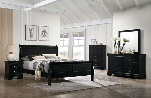 Louis Philippe Bed - Inland Furniture (San Bernardino, CA)