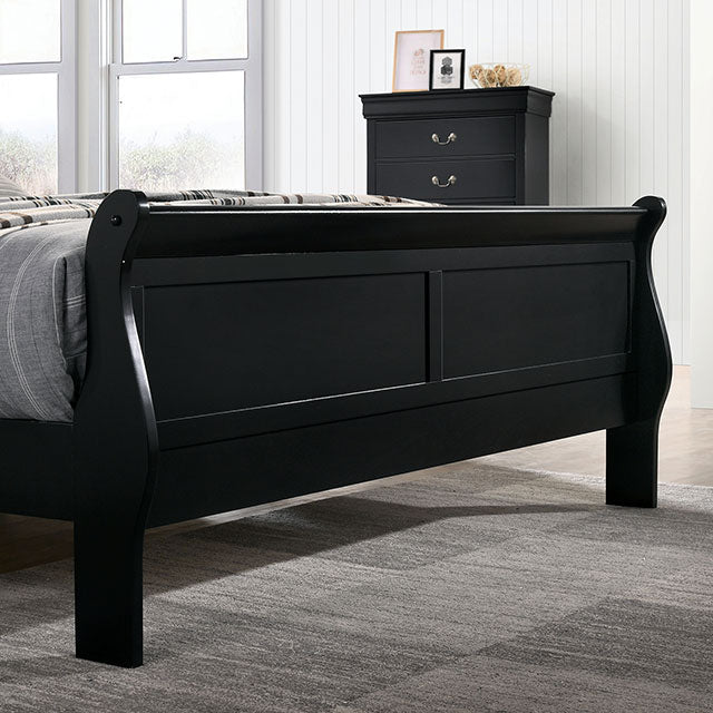 Louis Philippe Bed - Inland Furniture (San Bernardino, CA)
