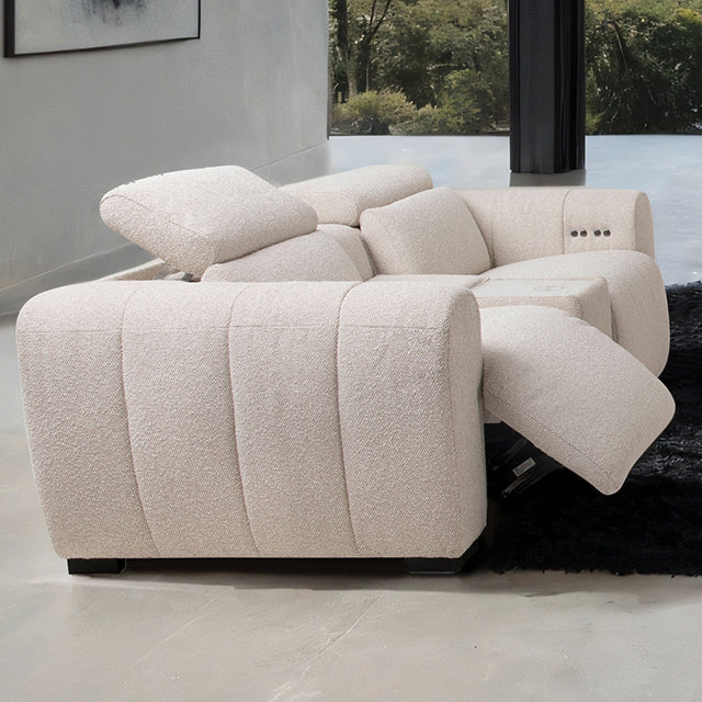 Thaddea Power Loveseat - Inland Furniture (San Bernardino, CA)