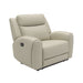 Jacobus Manual Recliner - Leather - Inland Furniture (San Bernardino, CA)