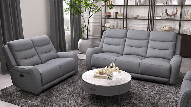 Matthias Manual Loveseat - Inland Furniture (San Bernardino, CA)