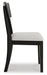 Portdown Dining Chair - Inland Furniture (San Bernardino, CA)