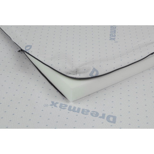 Ilene White Memory Foam Topper, Full - Inland Furniture (San Bernardino, CA)