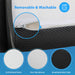 Hollyhock 3" Twin Tri-Fold Memory Foam Topper - Inland Furniture (San Bernardino, CA)