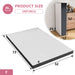 Hollyhock 4" Full Tri-Fold Memory Foam Topper - Inland Furniture (San Bernardino, CA)