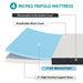Hollyhock 4" Queen Tri-Fold Memory Foam Topper - Inland Furniture (San Bernardino, CA)