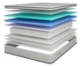 Salvia 12" Queen Hybrid Pocket Coil Mattress - Inland Furniture (San Bernardino, CA)