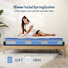 Verbena 12" Queen Hybrid Pocket Coil Mattress - Inland Furniture (San Bernardino, CA)