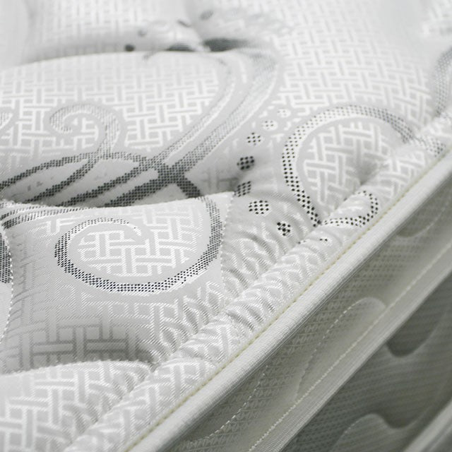 JALEN White 9" Euro Top Mattress, Full - Inland Furniture (San Bernardino, CA)