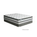 SIDDALEE White/Gray 16" Euro Pillow Top Mattress, Full - Inland Furniture (San Bernardino, CA)