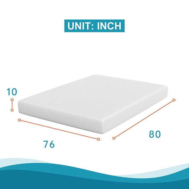 Artemisia 10" Cal.King Memory Foam Mattress - Inland Furniture (San Bernardino, CA)