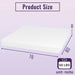 Nasturtium 8" E.King Bamboo Charcoal Infused Memory Foam - Inland Furniture (San Bernardino, CA)