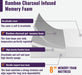 Nasturtium 8" E.King Bamboo Charcoal Infused Memory Foam - Inland Furniture (San Bernardino, CA)