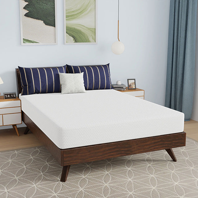 Nasturtium 8" Full Bamboo Charcoal Infused Memory Foam - Inland Furniture (San Bernardino, CA)