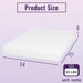 Nasturtium 8" Full Bamboo Charcoal Infused Memory Foam - Inland Furniture (San Bernardino, CA)