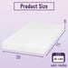 Nasturtium 8" Twin Bamboo Charcoal Infused Memory Foam - Inland Furniture (San Bernardino, CA)