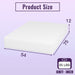 Nasturtium 12" Full Bamboo Charcoal Infused Memory Foam - Inland Furniture (San Bernardino, CA)