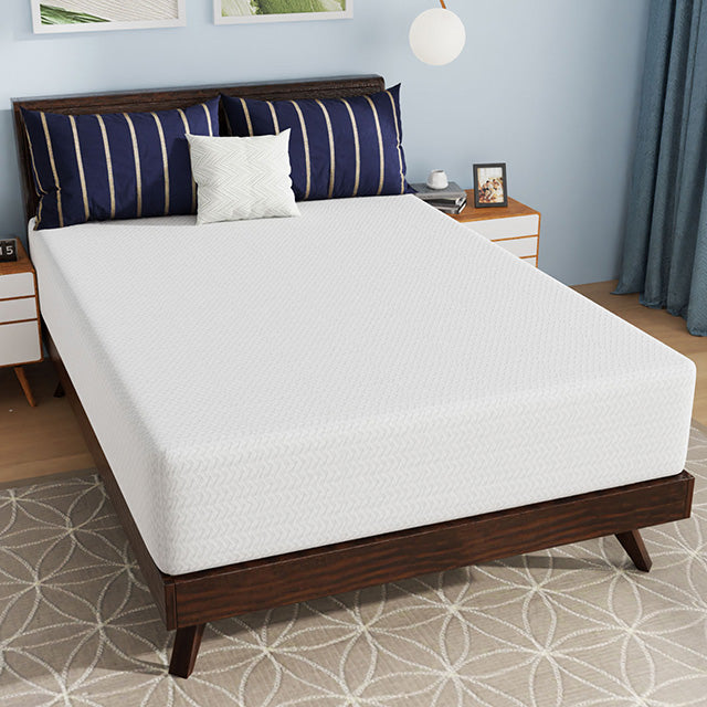 Nasturtium 12" Full Bamboo Charcoal Infused Memory Foam - Inland Furniture (San Bernardino, CA)