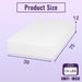 Nasturtium 12" Twin Bamboo Charcoal Infused Memory Foam - Inland Furniture (San Bernardino, CA)