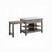 Feivel Kitchen Island With Pull Out Table - Inland Furniture (San Bernardino, CA)